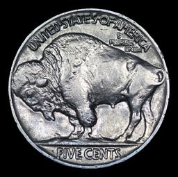 1936-p Buffalo Nickel 5c Grades AU, Almost Unc