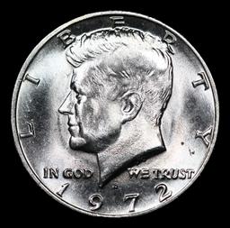 1972-d Kennedy Half Dollar 50c Grades GEM+ Unc