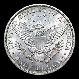 ***Auction Highlight*** 1906-p Barber Half Dollars 50c Graded ms65 By SEGS (fc)