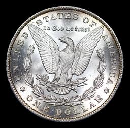 ***Auction Highlight*** 1893-p Morgan Dollar Near Top Pop! $1 Graded ms65+ By SEGS (fc)