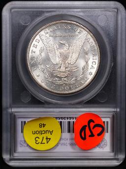 ***Auction Highlight*** 1886-s Morgan Dollar 1 Graded ms64+ BY SEGS (fc)