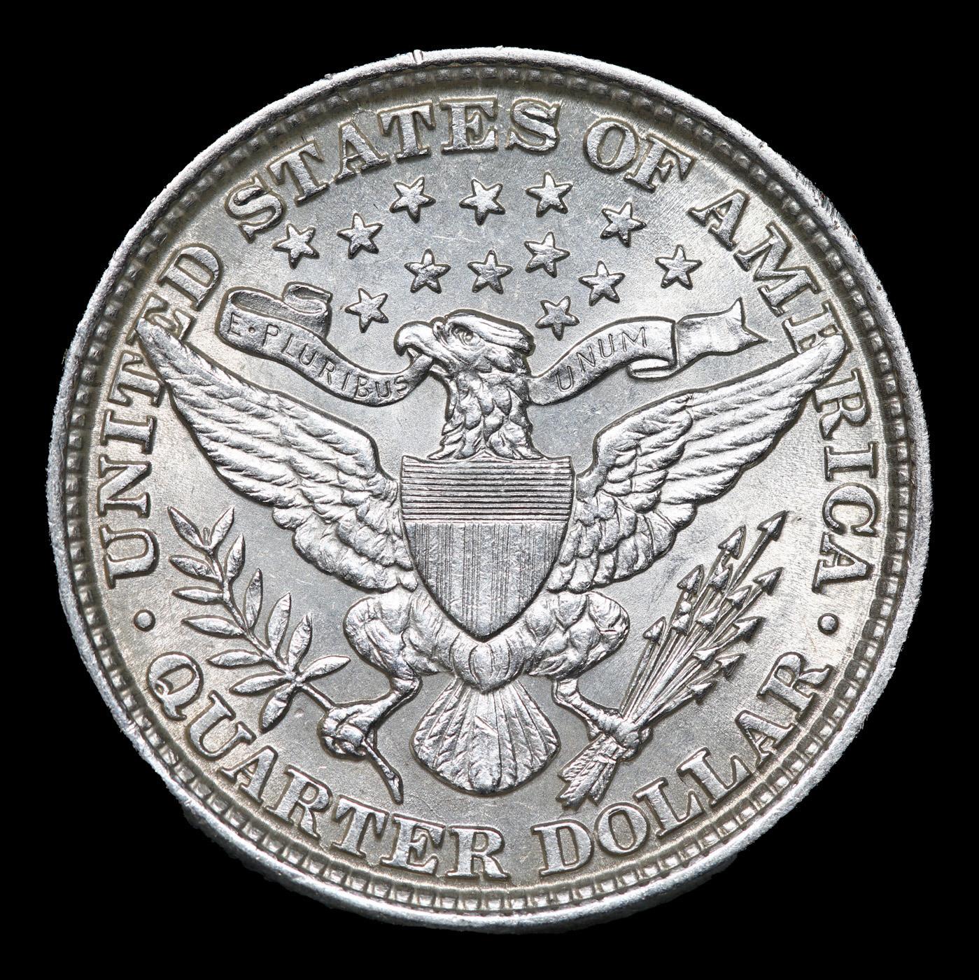 ***Auction Highlight*** 1892-p Barber Quarter 25c Graded ms65 By SEGS (fc)