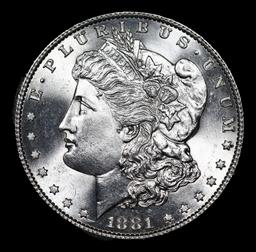 ***Auction Highlight*** 1881-s Morgan Dollar $1 Graded ms67 BY SEGS (fc)