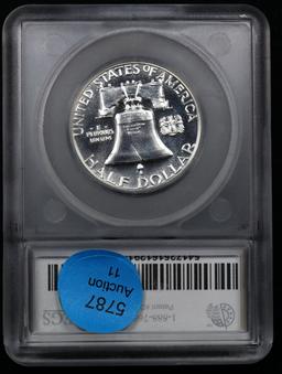 Proof ***Auction Highlight*** 1961 Franklin Half Dollar TOP POP! 50c Graded pr69 BY SEGS (fc)