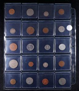 20 Great Coins of the World, hand selected, many trend high, every lot guaranteed to contain Silver.