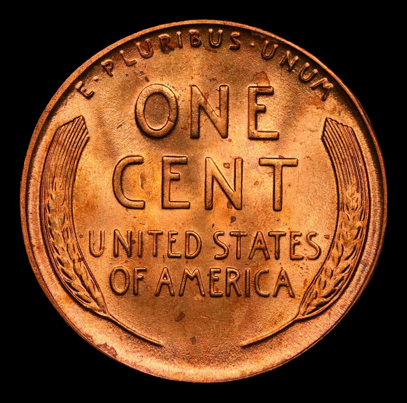 1954-s Lincoln Cent 1c Grades GEM++ Unc RD