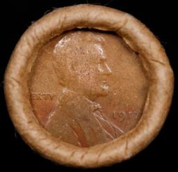 Lincoln Wheat Cent 1c Mixed Roll Orig Brandt McDonalds Wrapper, 1917-d end, Wheat other end