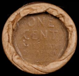 Lincoln Wheat Cent 1c Mixed Roll Orig Brandt McDonalds Wrapper, 1917-d end, Wheat other end