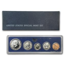 1966 Special Mint Set 5 coins in Plastic Holder