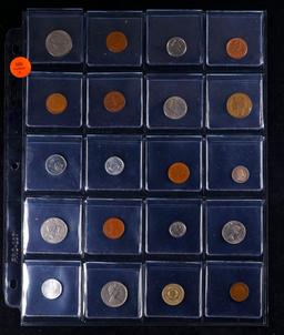 20 Great Coins of the World, hand selected, many trend high, every lot guaranteed to contain Silver.