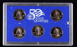 2003 United States Mint Proof Quarters 5 pc set No Outer Box