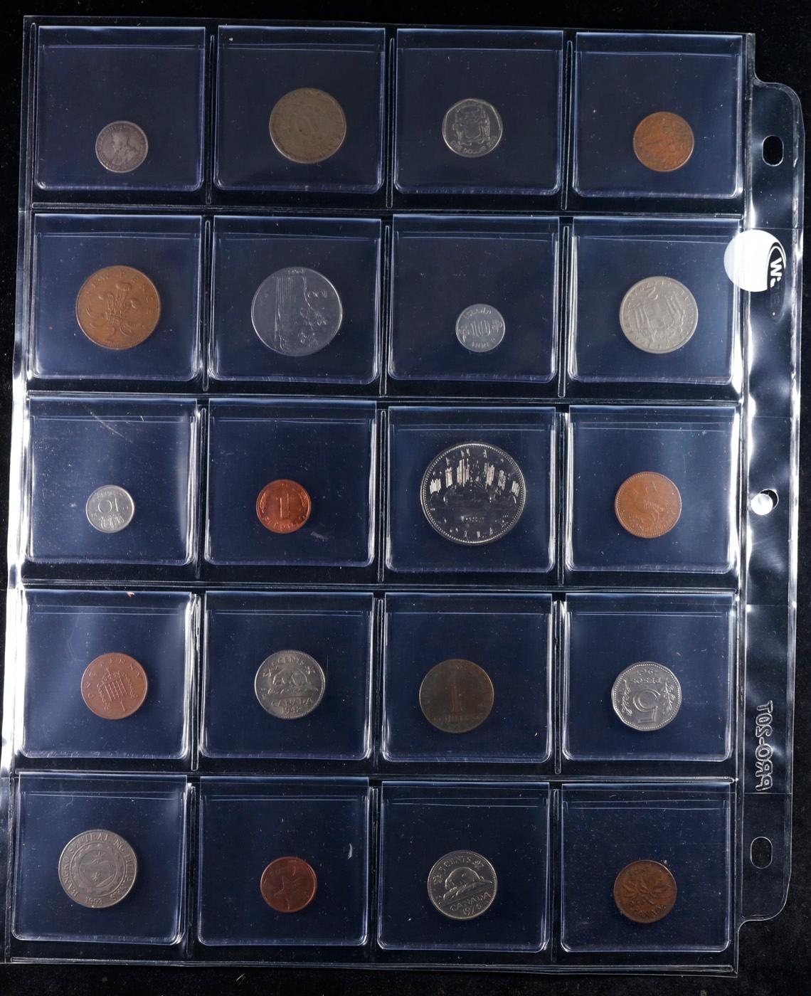 20 Great Coins of the World, hand selected, many trend high, every lot guaranteed to contain Silver.