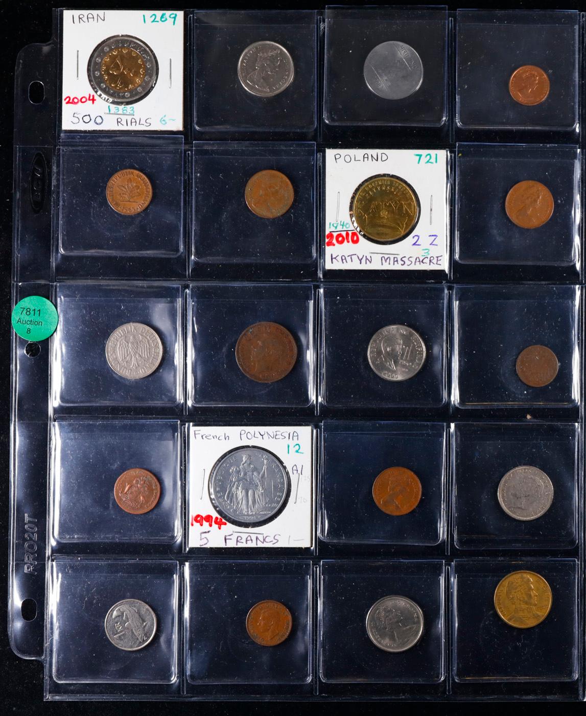 20 Great Coins of the World, hand selected, many trend high, every lot guaranteed to contain Silver.