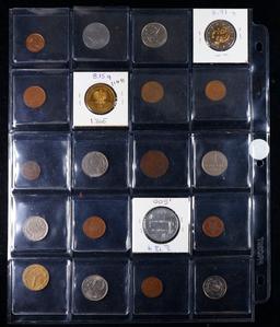 20 Great Coins of the World, hand selected, many trend high, every lot guaranteed to contain Silver.