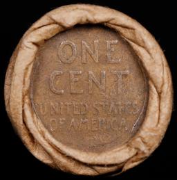 Lincoln Wheat Cent 1c Mixed Roll Orig Brandt McDonalds Wrapper, 1918-d end, Wheat other end