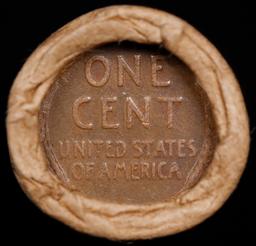 Lincoln Wheat Cent 1c Mixed Roll Orig Brandt McDonalds Wrapper, 1918-s end, Wheat other end