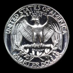 Proof 1961 Washington Quarter 25c Grades GEM++ Proof Cameo