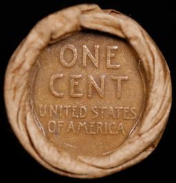 Lincoln Wheat Cent 1c Mixed Roll Orig Brandt McDonalds Wrapper, 1918-d end, Wheat other end