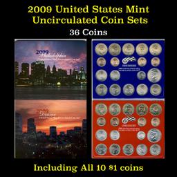 2009 United States Mint Set 36 coins