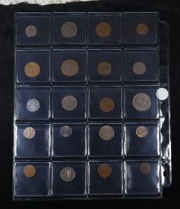 20 Great Coins of the World, hand selected, many trend high, every lot guaranteed to contain Silver.