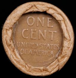 Lincoln Wheat Cent 1c Mixed Roll Orig Brandt McDonalds Wrapper, 1917-d end, Wheat other end