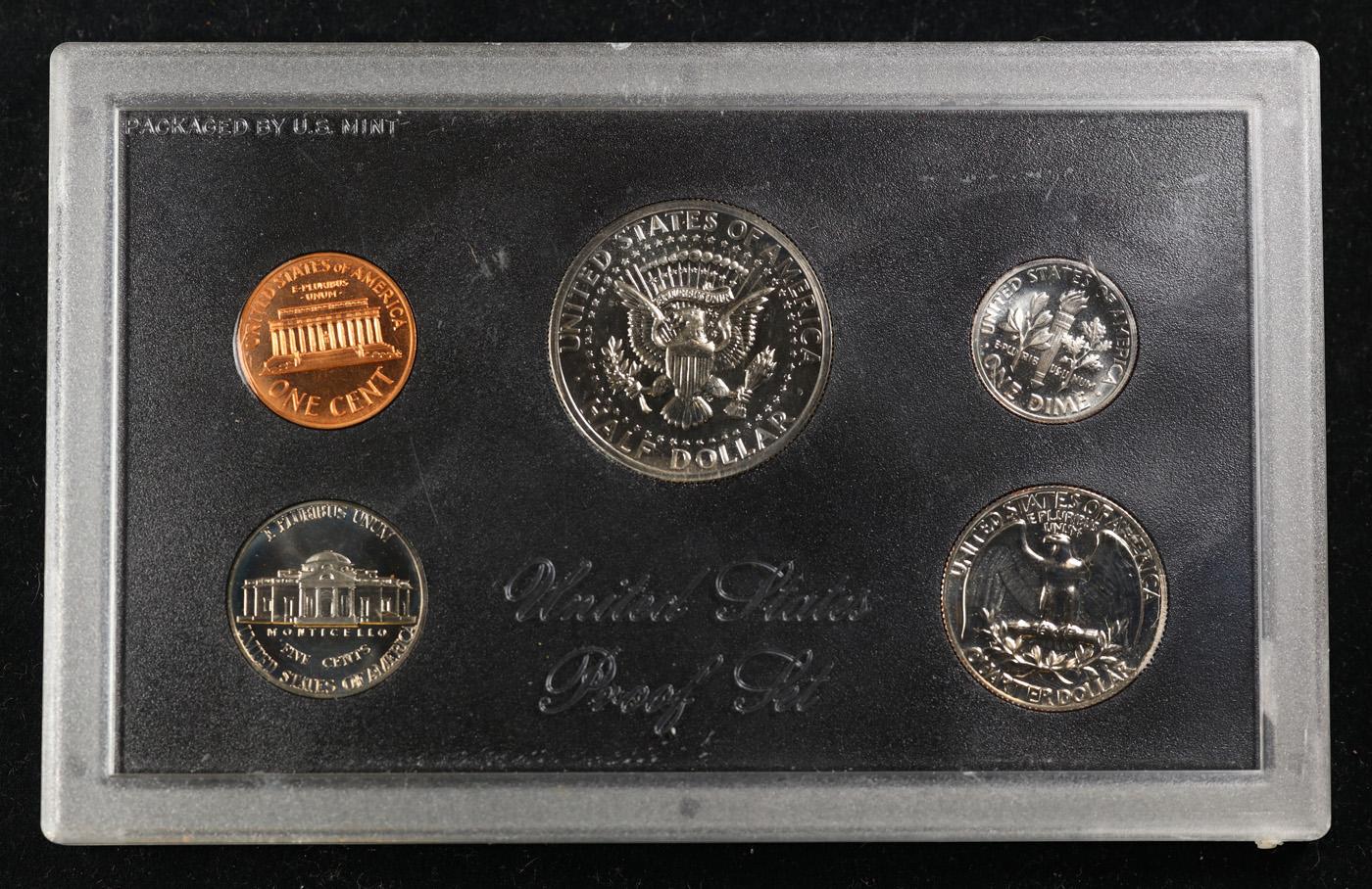 1971 United States Mint Proof Set 5 Coins - No Outer Box