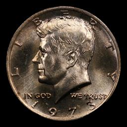 1973-p Kennedy Half Dollar 50c Grades GEM+ Unc