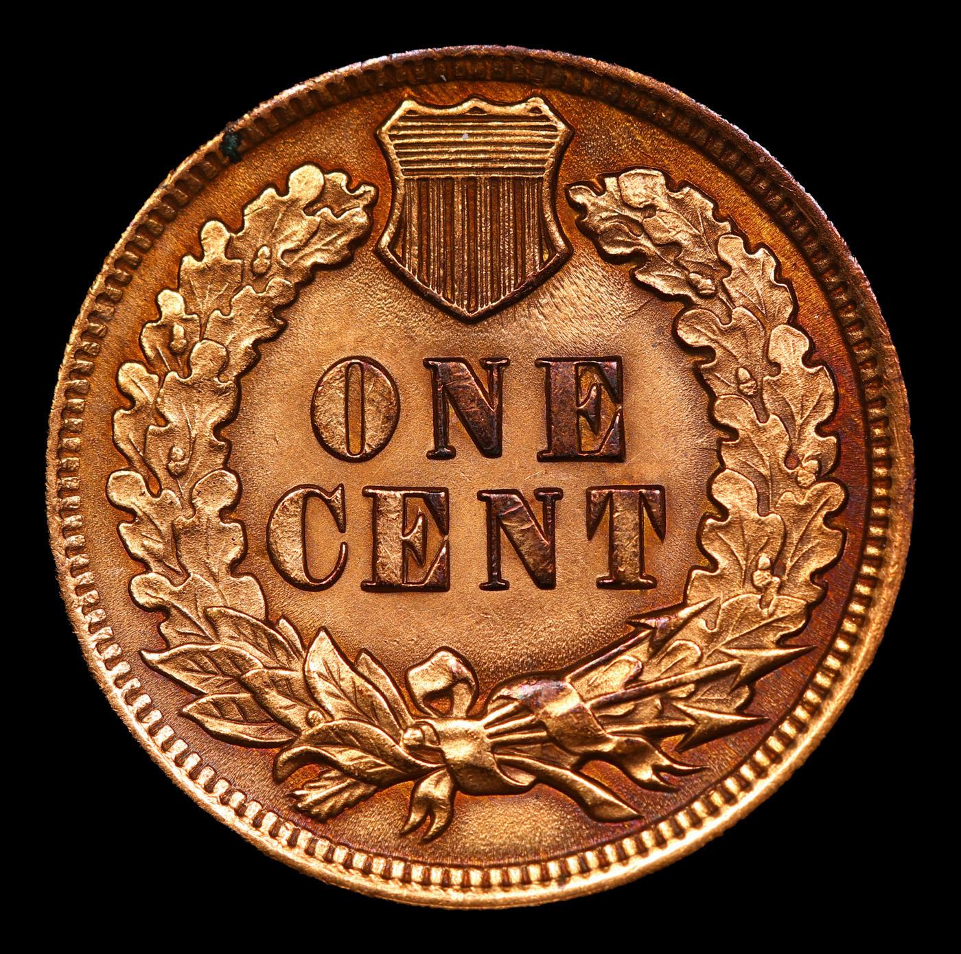 1901 Indian Cent 1c Grades Choice Unc RD