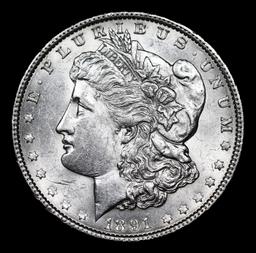 1891-p Morgan Dollar 1 Grades Select+ Unc