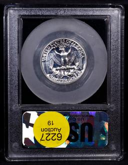 Proof ***Auction Highlight*** 1963 Washington Quarter TOP POP! 25c Graded Perfection By USCG (fc)