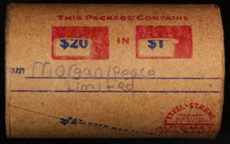 *EXCLUSIVE* x20 Mixed Covered End Roll! Marked "Morgan/Peace Limited"! - Huge Vault Hoard  (FC)