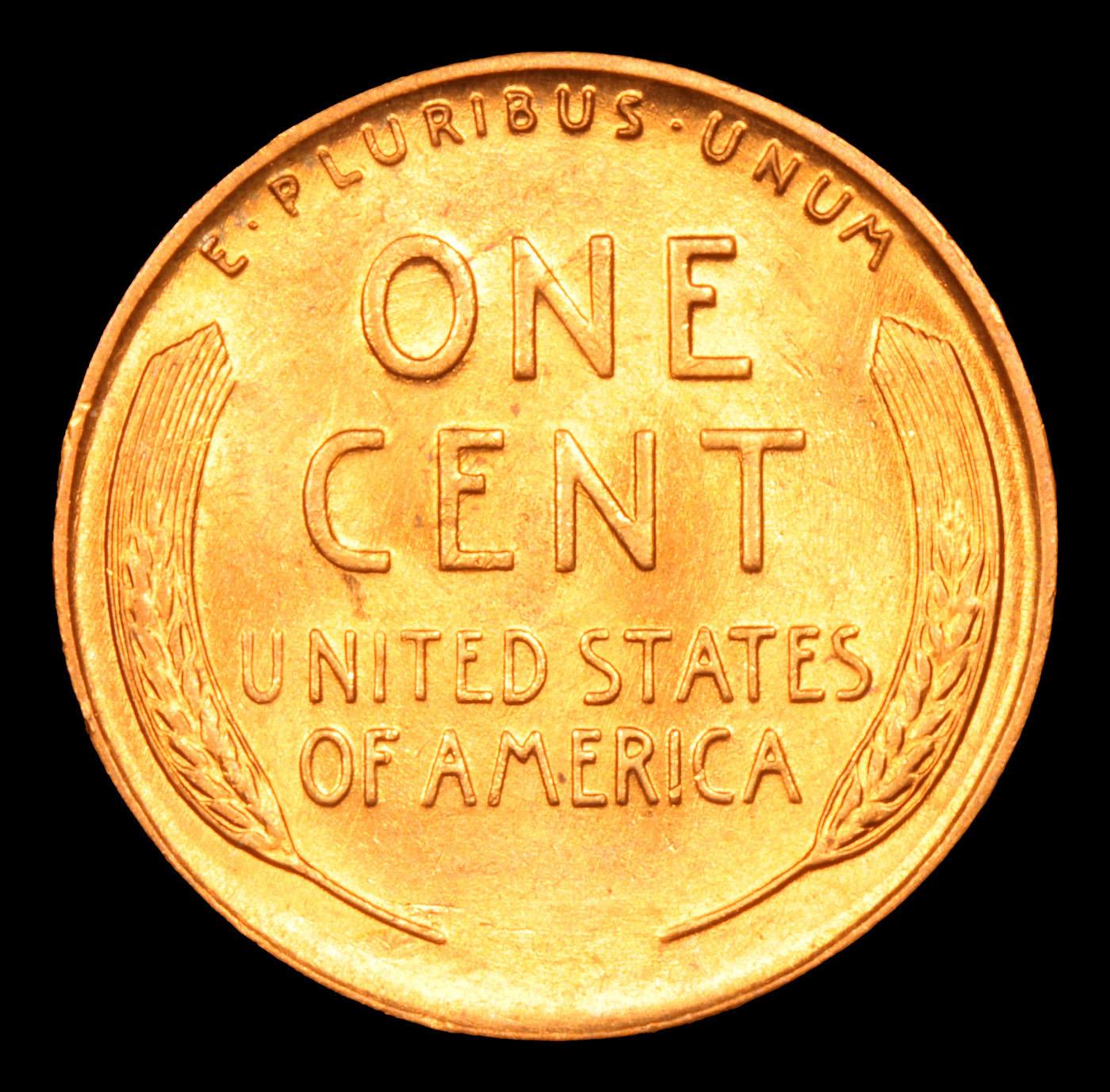 1953-p Lincoln Cent Near Top  POP 1c Graded GEM++ RD By USCG