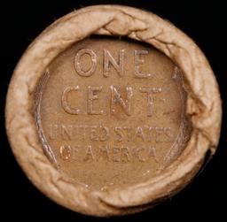 Lincoln Wheat Cent 1c Mixed Roll Orig Brandt McDonalds Wrapper, 1919-s end, Wheat other end