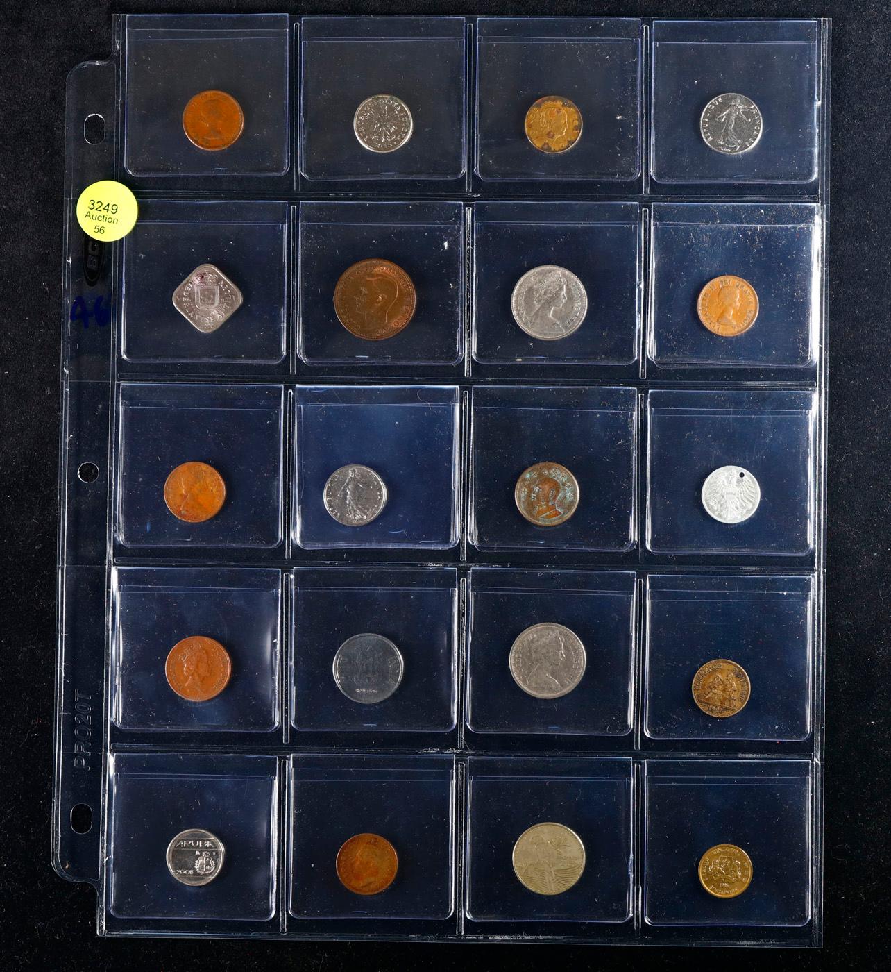 20 Great Coins of the World, hand selected, many trend high, every lot guaranteed to contain Silver.