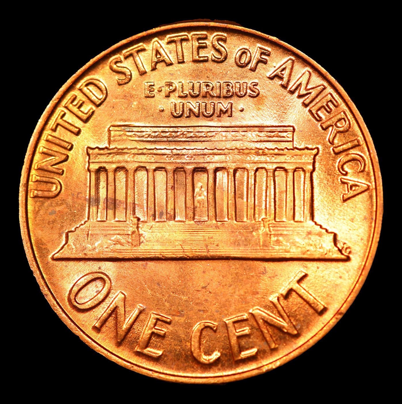 1961-p Lincoln Cent 1c Grades GEM+ Unc RD