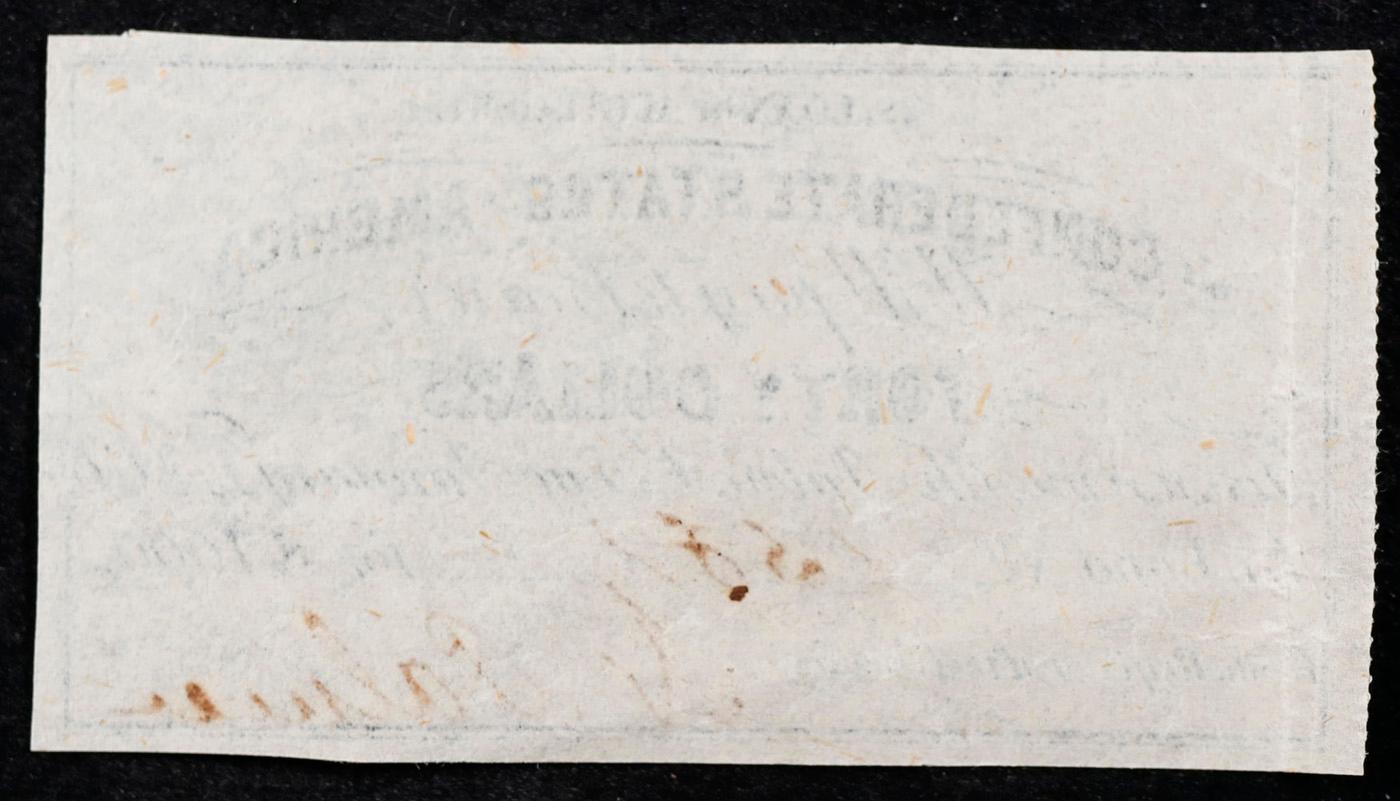 1861 Confederate States Forty Dollars Note Grades Choice AU/BU Slider