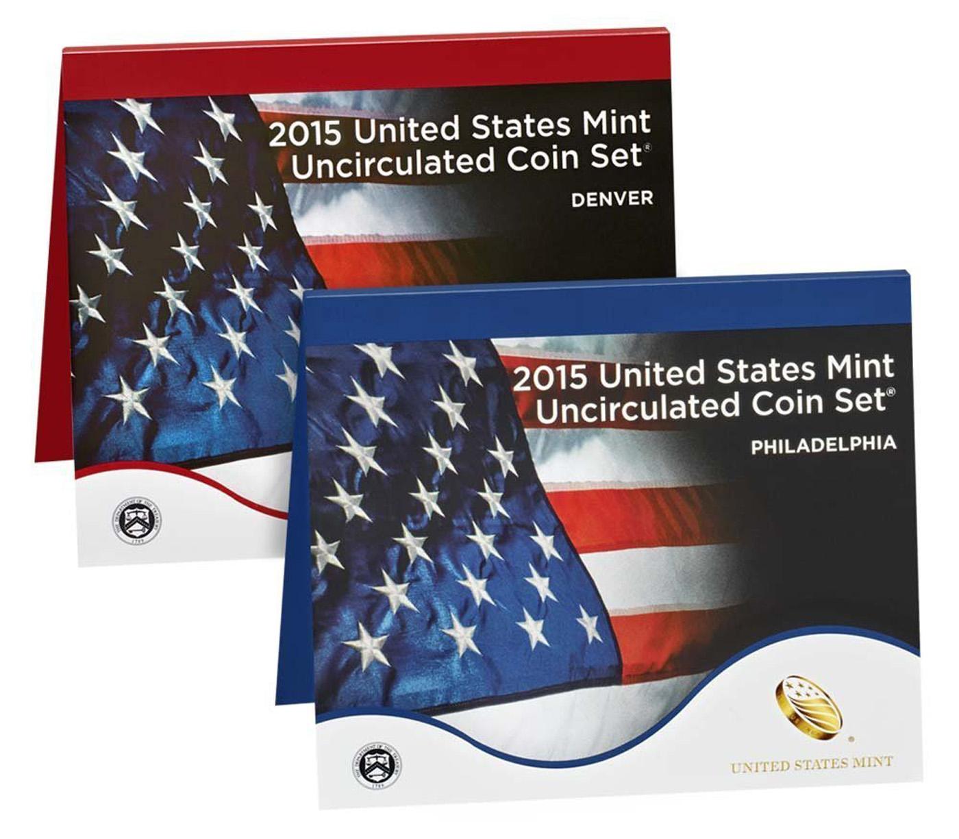 2015 U.S. Mint Uncirculated 28 Coin Mint Set