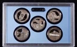 2010 United States Quarters America the Beautiful Proof Set - 5 pc set No Outer Box