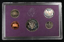 1987 United States Mint Proof Set 5 coins - No Outer Box