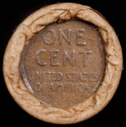 Lincoln Wheat Cent 1c Mixed Roll Orig Brandt McDonalds Wrapper, 1919-d end, Wheat other end