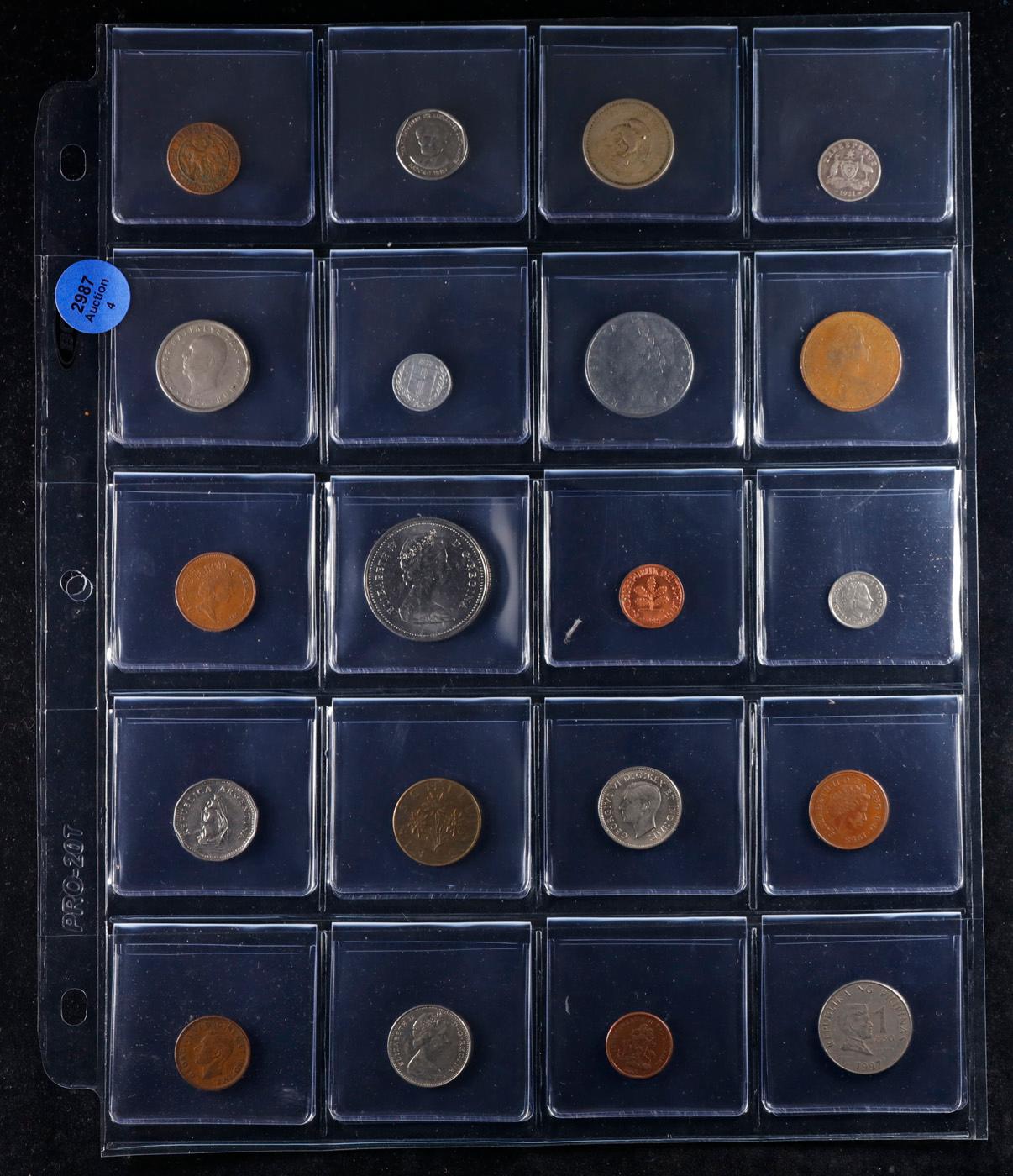 20 Great Coins of the World, hand selected, many trend high, every lot guaranteed to contain Silver.