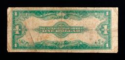 1923 $1 large size Blue Seal Silver Certificate Grades vf, very fine Signatures Speelman/White