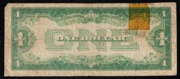 1934 "Funnyback" $1 Blue Seal Silver Certificate Grades f details