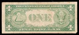 **Star Note** 1935E $1 Blue Seal Silver Certificate Grades vf+