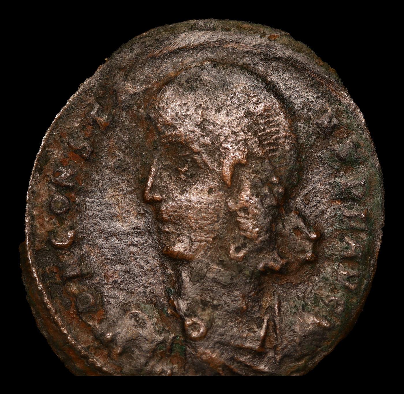 348-350 AD Ancient Rome Constans Hut Type 23mm 3.88g Ancient Grades xf