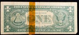 1963B $1 Green Seal Federal Reserve Note Grades vf+