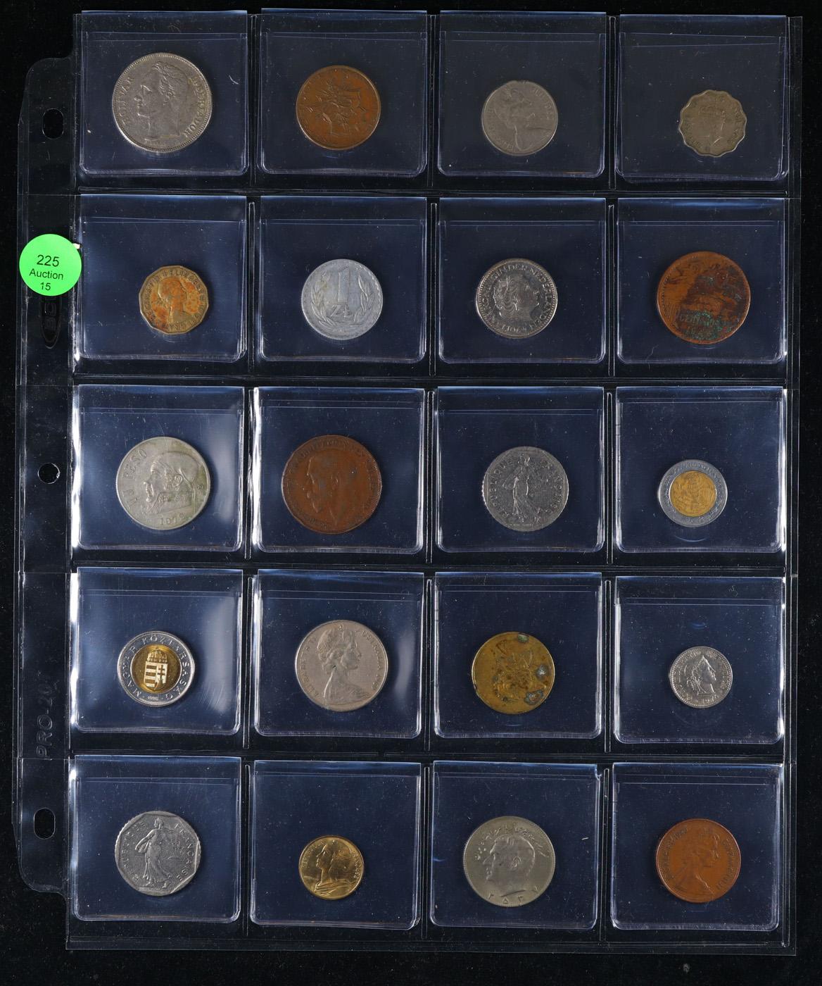 20 Great Coins of the World, hand selected, many trend high, every lot guaranteed to contain Silver.