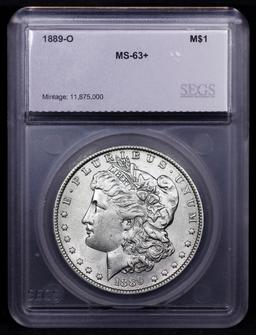 ***Auction Highlight*** 1889-o Morgan Dollar $1 Graded ms63+ By SEGS (fc)