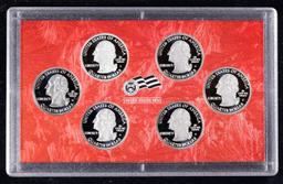 2009 United States Quarters District of Columbia and U.S. Territories Silver Proof Set - 6 pc set No