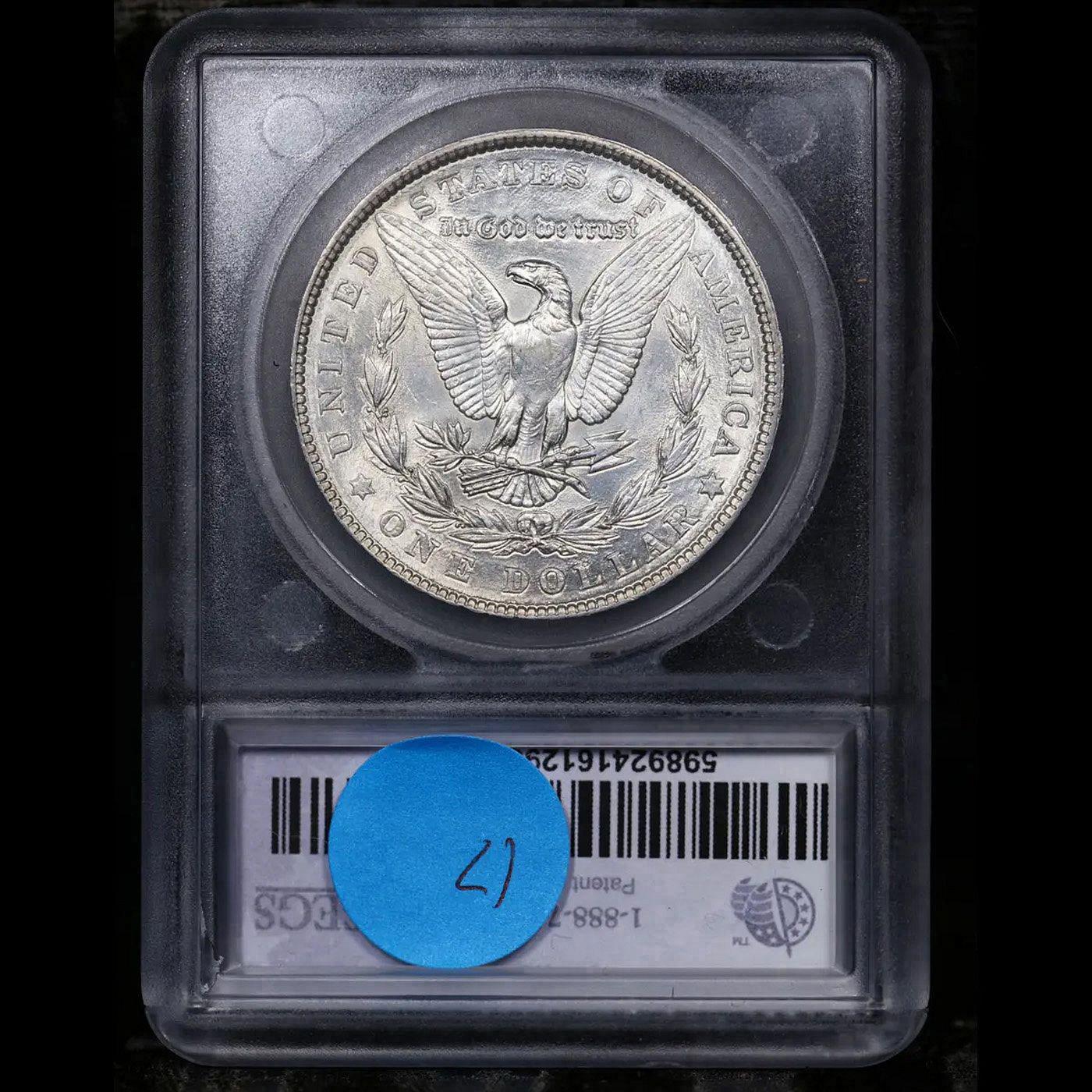 ***Auction Highlight*** 1901-p Morgan Dollar 1 Graded ms63+ BY SEGS (fc)